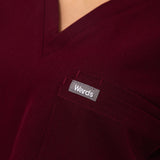 Women's two Pockets Scrub Top