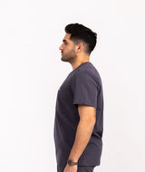 Men's two Pockets Scrub Top