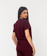 Women's two Pockets Scrub Top
