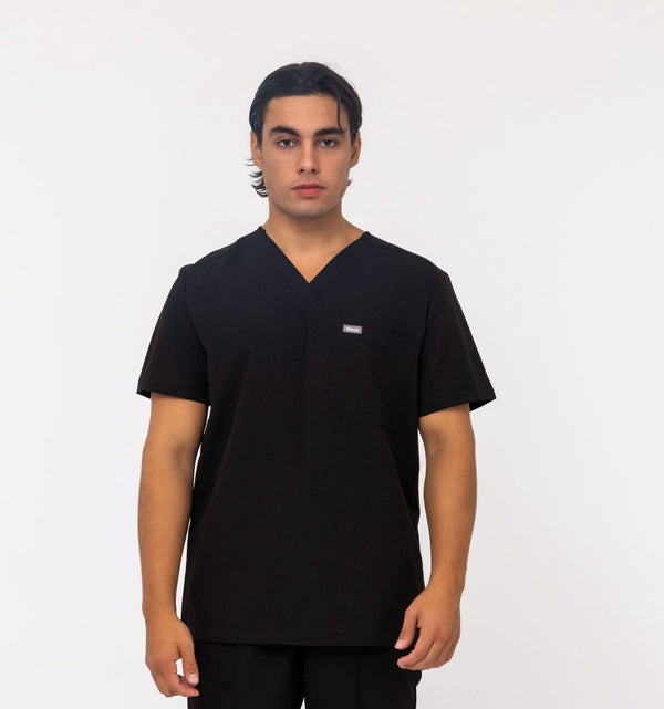 Men's two Pockets Scrub Top